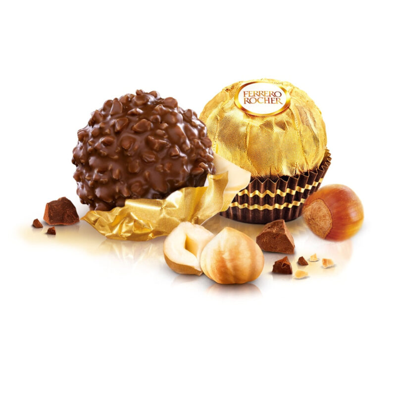 Ferrero Rocher Premium Gourmet Milk Chocolate Hazelnut - Image 2