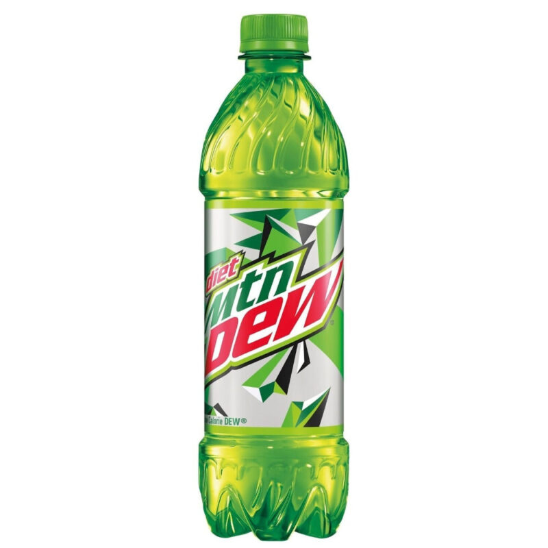 Diet Mountain Dew Citrus Soda - 6pk/16.9 fl oz Bottles - Image 4