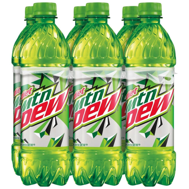 Diet Mountain Dew Citrus Soda - 6pk/16.9 fl oz Bottles - Image 2