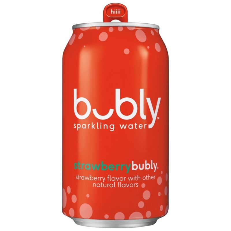 Bubly Sparkling Water Strawberry - 8ct - Image 5