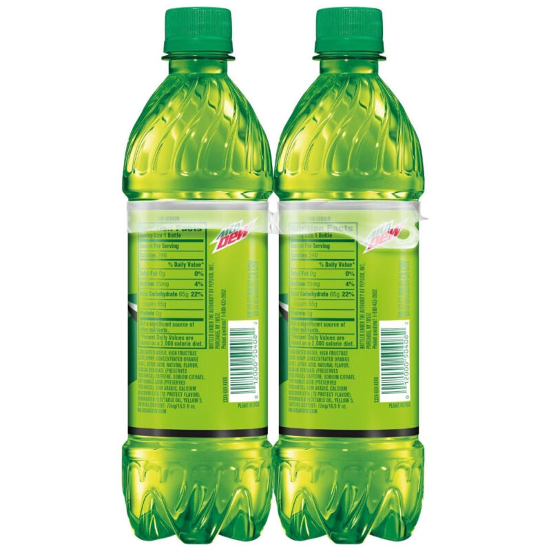 Mountain Dew Soda - 6 Ct 16.9 Fl Oz - Image 3