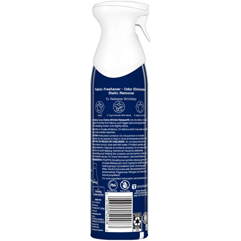 Downy Fabric Spray, Wrinkle Releaser, Fresh, 9.7 oz (275 g) - Image 3
