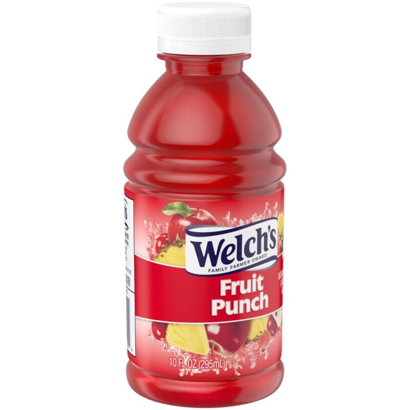 Welch's Plastic Fruit Punch Drink, 10 Fluid Ounce - Image 2