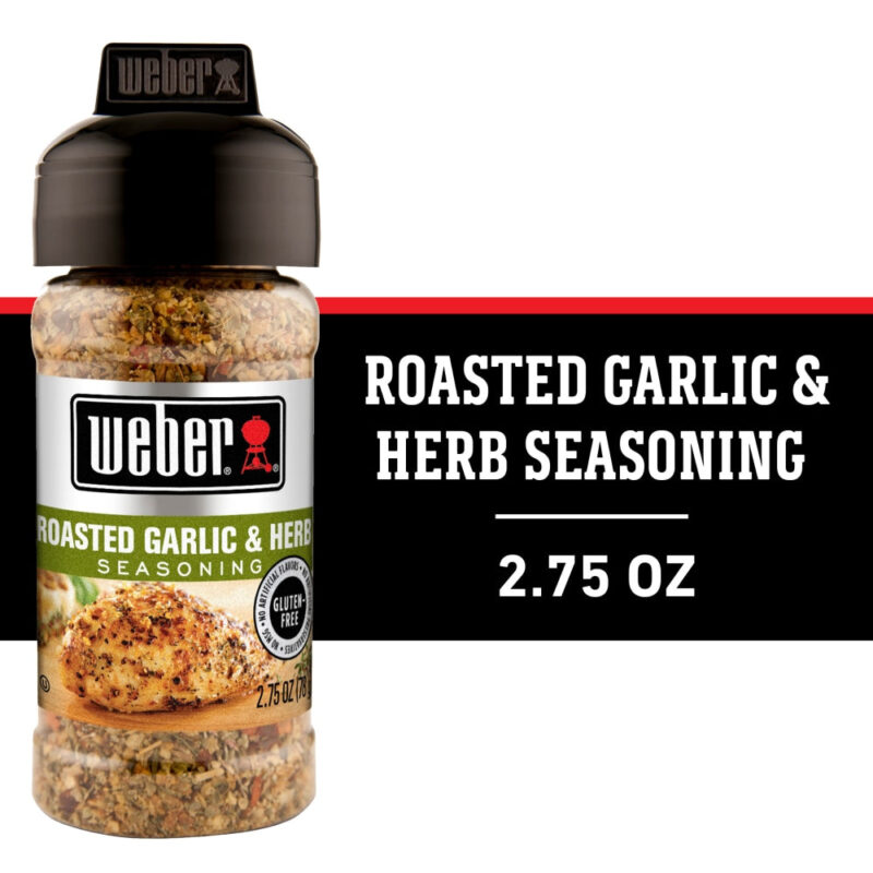 Weber Roasted Garlic & Herb Seasoning, 2.75 Oz - Image 6