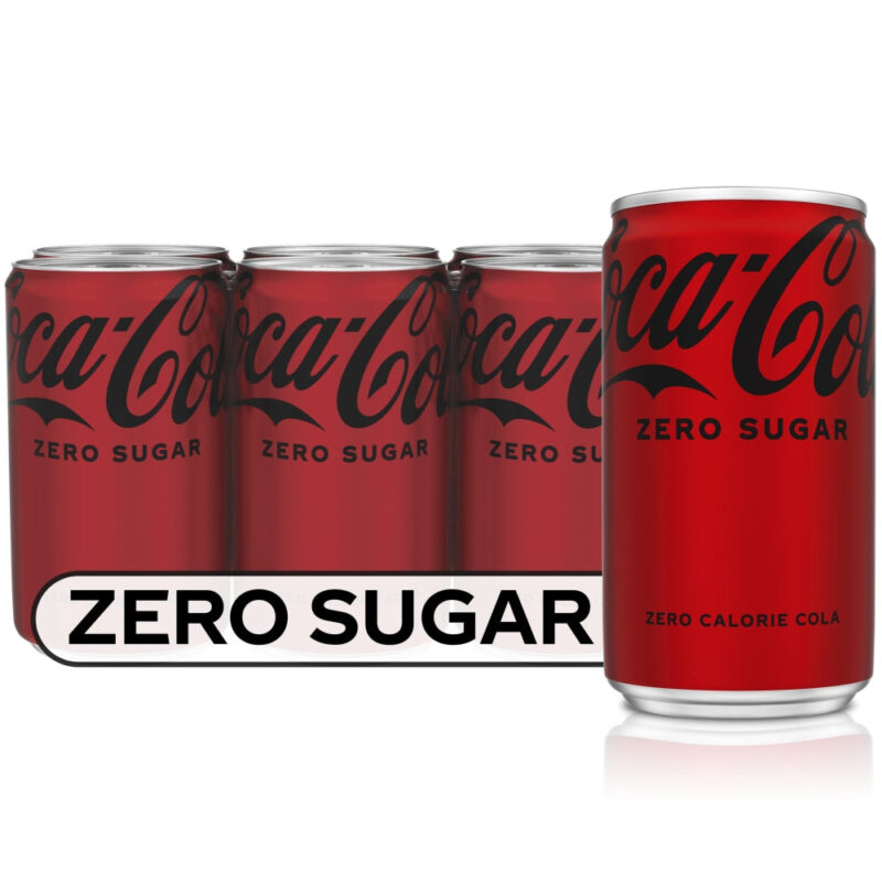 Coke Zero Sugar Diet Soda Pop Soft Drink