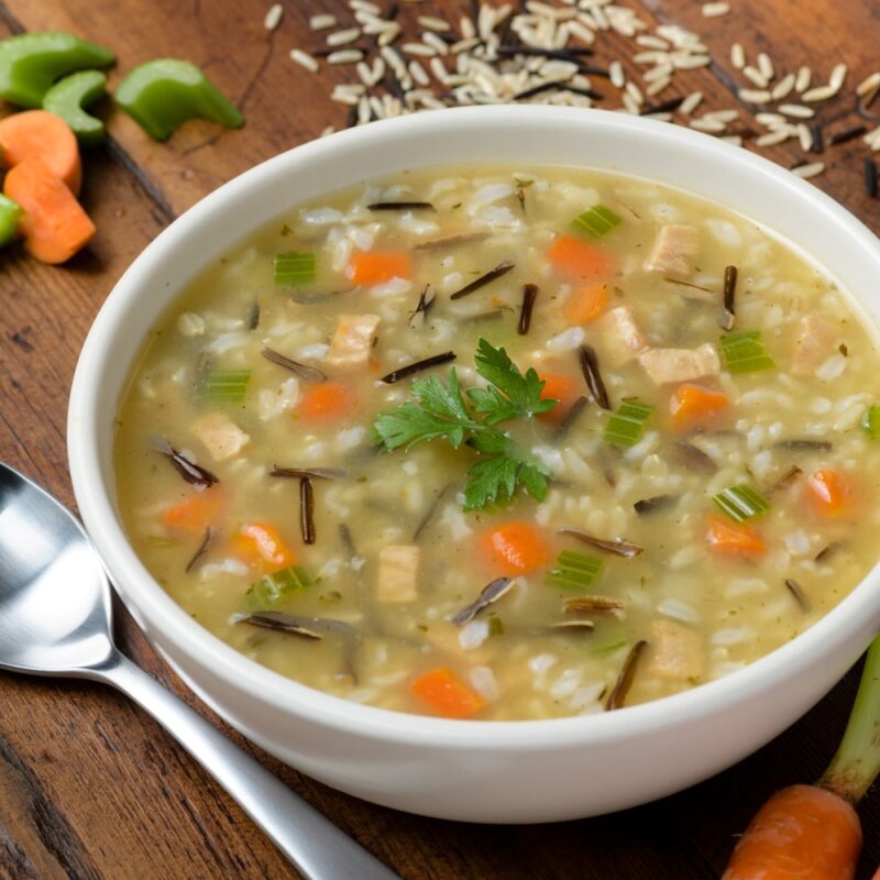 ORGANIC CHICKEN & WILD RICE SOUP - Image 4