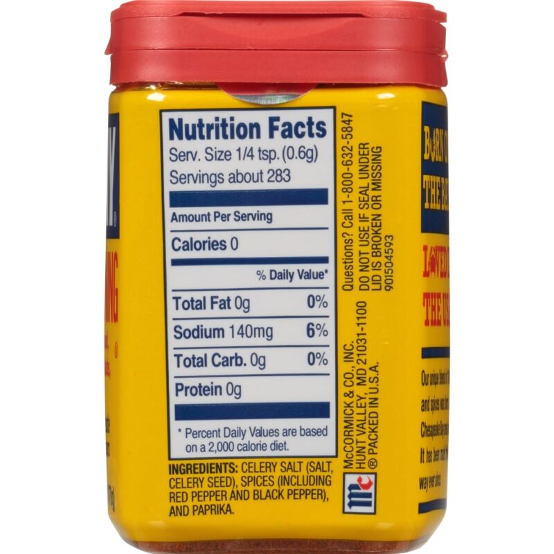 Old Bay Seasoning, 6 Oz - Image 4