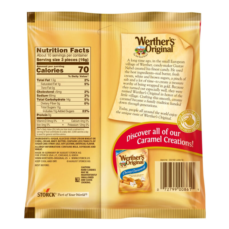 Werthers Original Hard Caramel Candy - Image 2