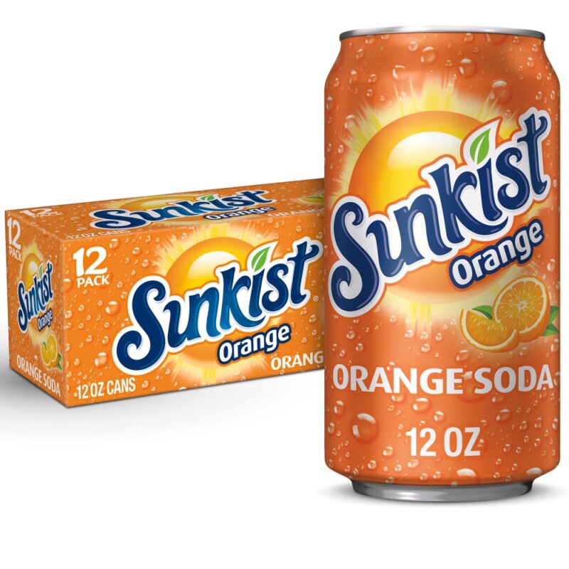 Sunkist Orange Soda - 12 Ct 12 Fl Oz - Image 6