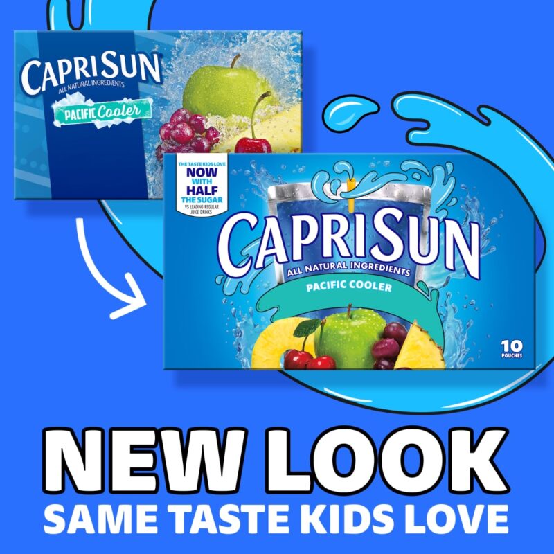 Capri Sun Pacific Cooler Mixed Fruit Juice Box Pouches, 10 ct Box, 6 fl oz Pouches - Image 2