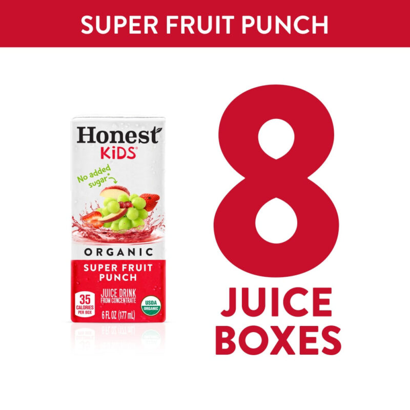 Honest Kids Super Fruit Punch Organic Fruit Juice - Image 4