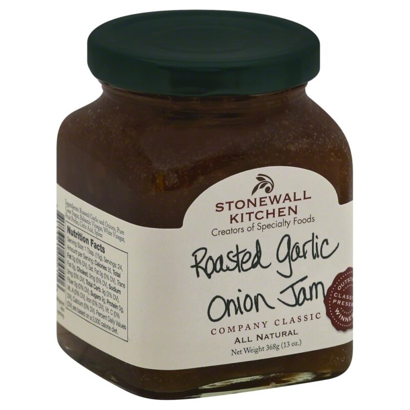 Stonewall Kitchen Roasted Garlic Onion Jam, 13 Oz - Image 3