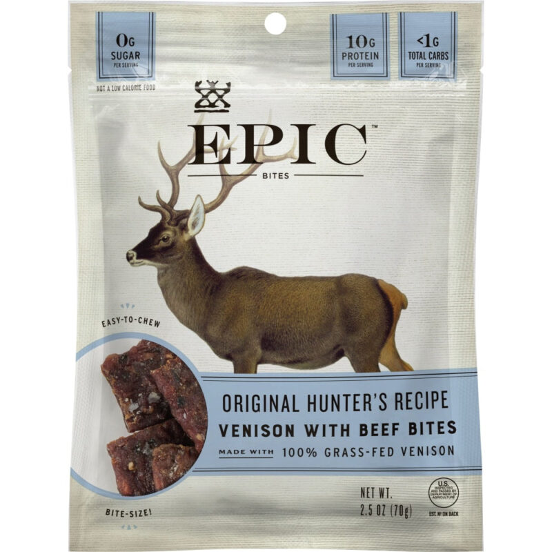 Epic, Original Hunter's Recipe Gluten Free Venison with Beef Bites - Image 6