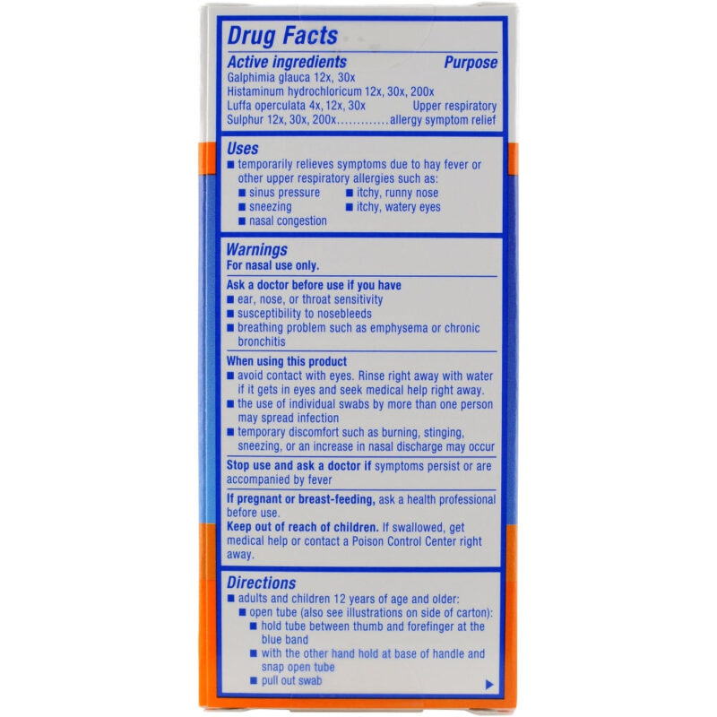 Zicam Cold Remedy, Medicated Nasal Swabs, 20 swabs - Image 2