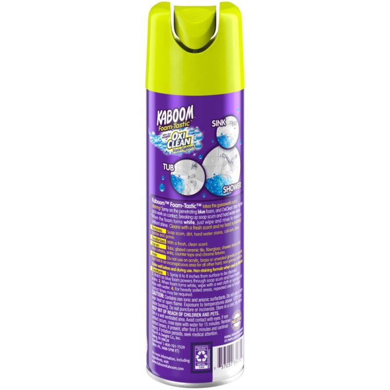 Kaboom Cleaner, Fresh Scent, 19 oz (1 lb 3 oz) 538 g - Image 2