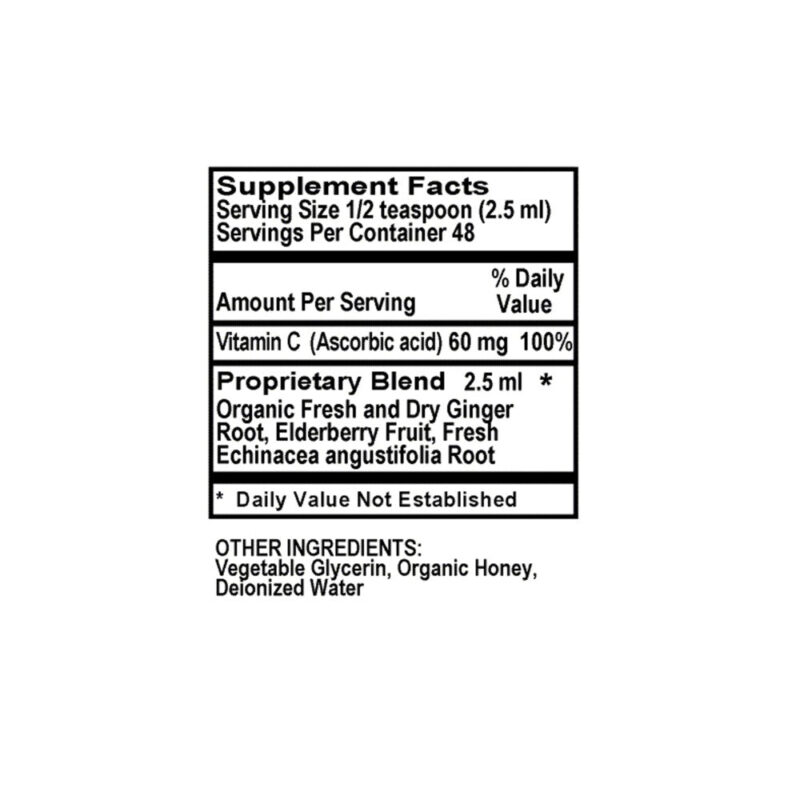 Life+ Ginger Zinger Immune Syrup - 4 Oz - Image 3