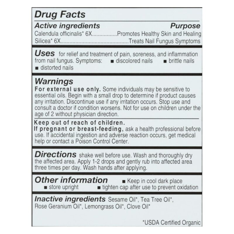 Forces Of Nature Anti-Fungal Remedy, Organic, Nail Fungus, 5 ml (0.17 fl oz) - Image 3