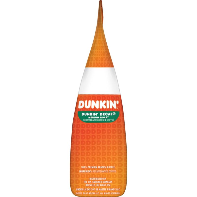 Dunkin Coffee Ground Medium Roast Decaf - Image 4