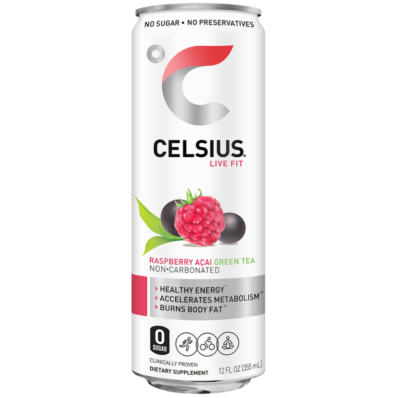 Celsius Sparkling Energy Drink Raspb - Image 6