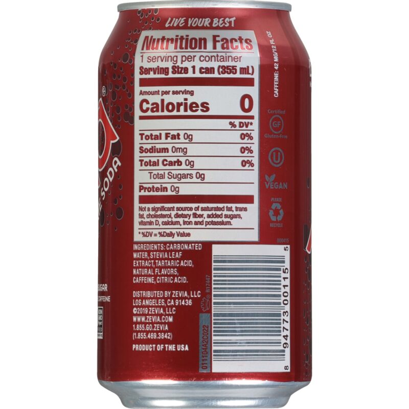 Dr. Zevia Zero Calorie Soda - Image 2
