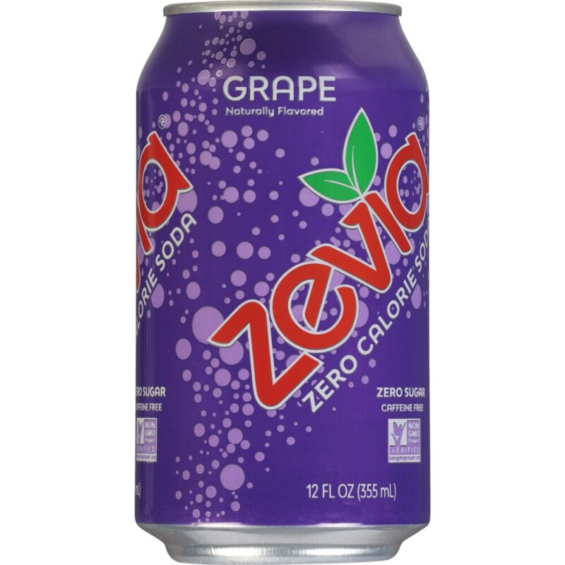 Zevia Soda Grape 6Pk - 72 Oz - Image 3