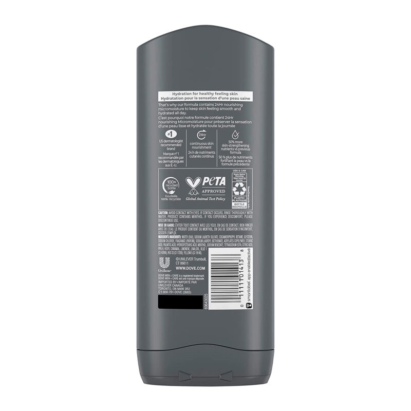 Dove Men+Care Body Wash Extra Fresh - Image 2