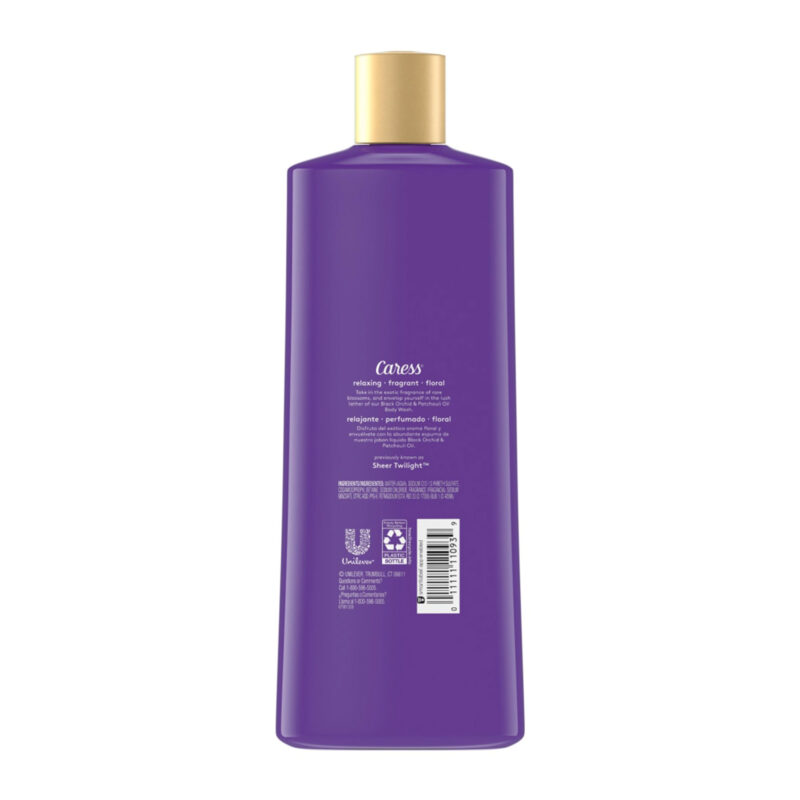 Caress Body Wash, Black Orchid & Patchouli Oil, 18 fl oz (532 ml) - Image 2