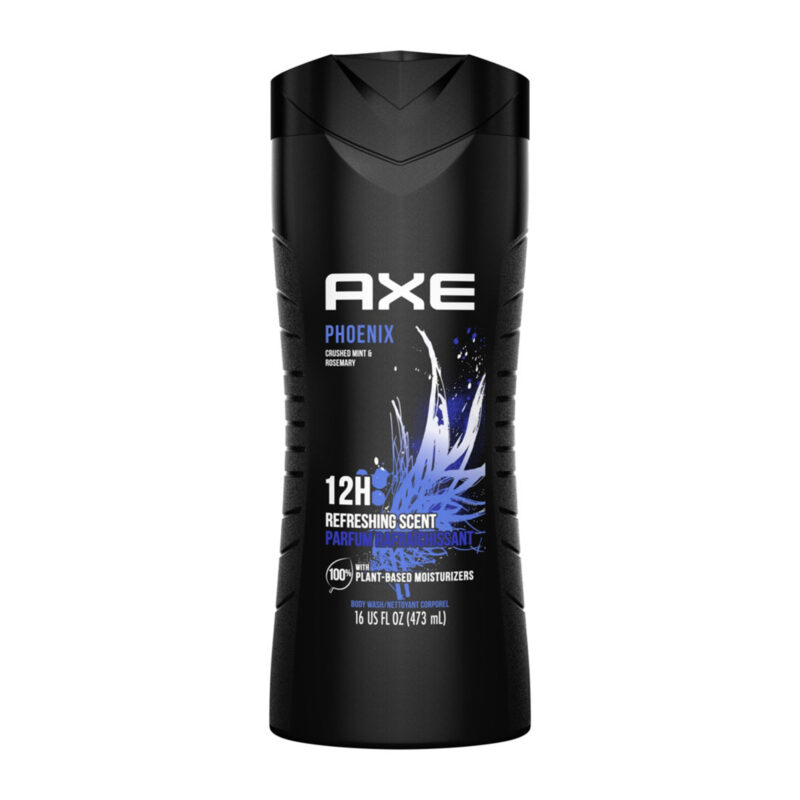 Axe Body Wash, Phoenix, Crushed Mint & Rosemary Scent, 16 fl oz (473 ml) - Image 6