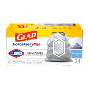 Clorox Mountain Air Kitchen Bags 34 Ct