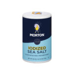 Morton Sea Salt iodized, 26 Oz