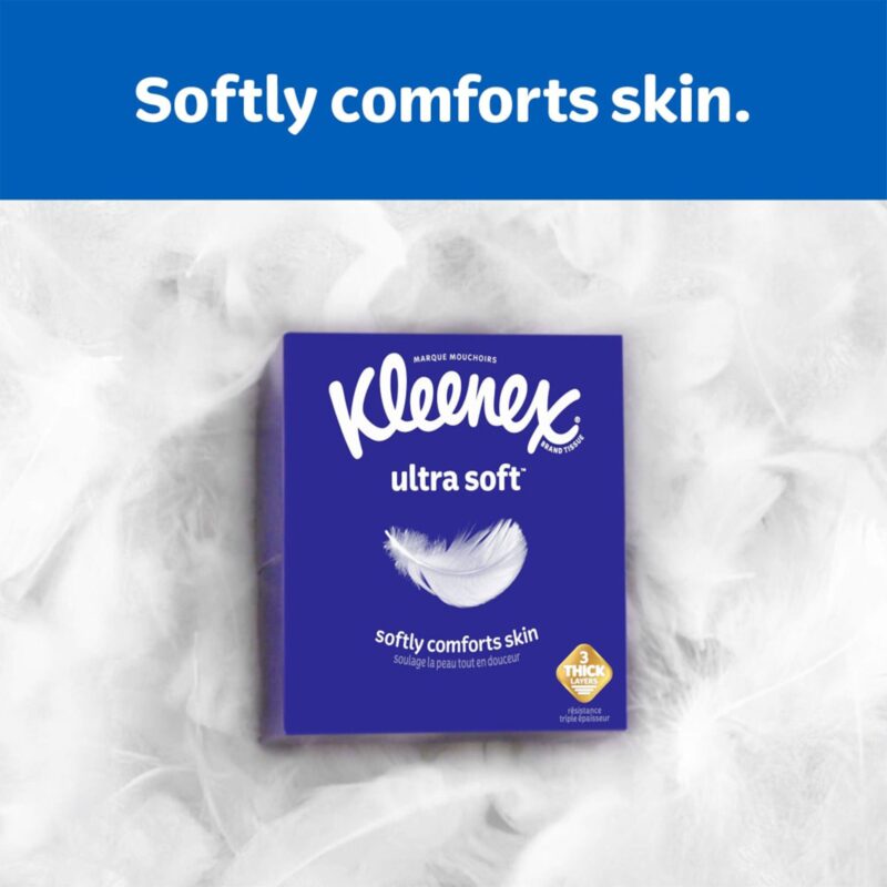 Kleenex Ultra Soft Facial Tissue, 120ct - Image 2