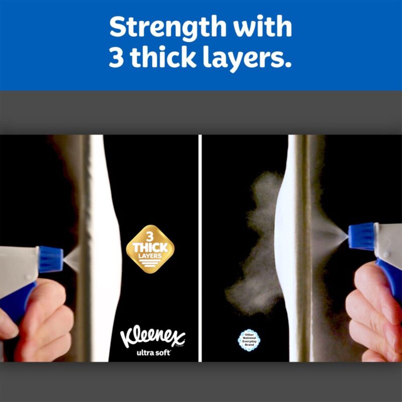 Kleenex Ultra Soft Facial Tissue, 120ct - Image 3