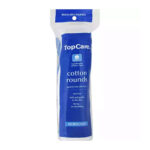 Top Care Cotton Rounds - 80 Ct