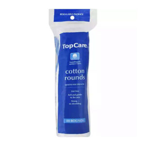 Top Care Cotton Rounds - 80 Ct