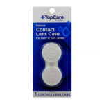 Topcare Contact Lens Case, Deluxe, 1 case