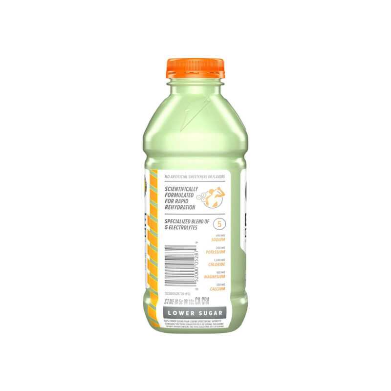 Gatorade Gatorlyte Rapid Rehydration Electrolyte Beverage, Lime Cucumber, 20 Fl Oz - Image 2