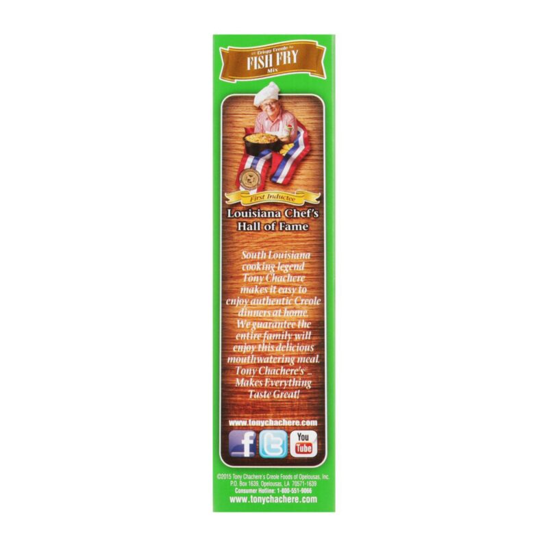 Tony Chachere's Crispy Creole Fish Fry Mix, 10 Oz - Image 5