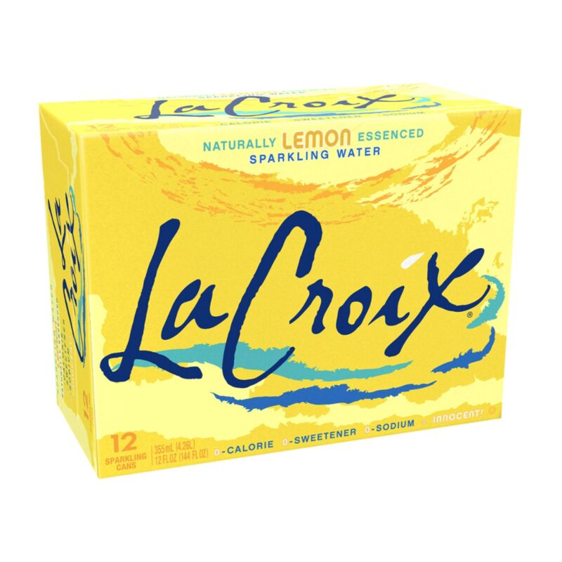 La Croix Sparkling Water Lemon 12 pk  - 12 Fl Oz - Image 4