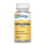 Solaray Potassium Dietary Supplement, 99 mg, 100 VegCaps