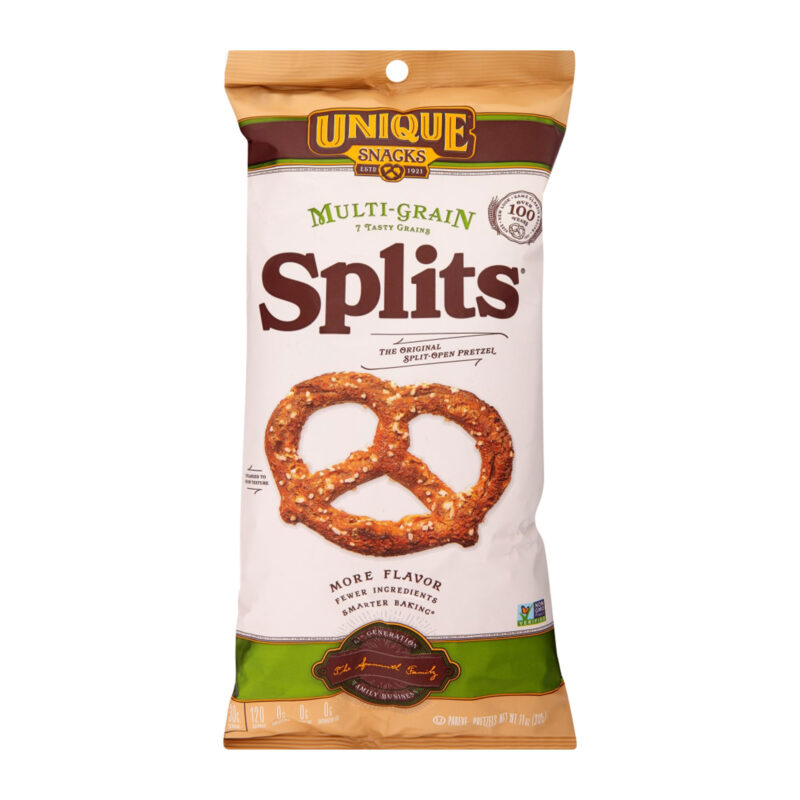 Unique Multi-Grain Pretzel Splits, 11 oz