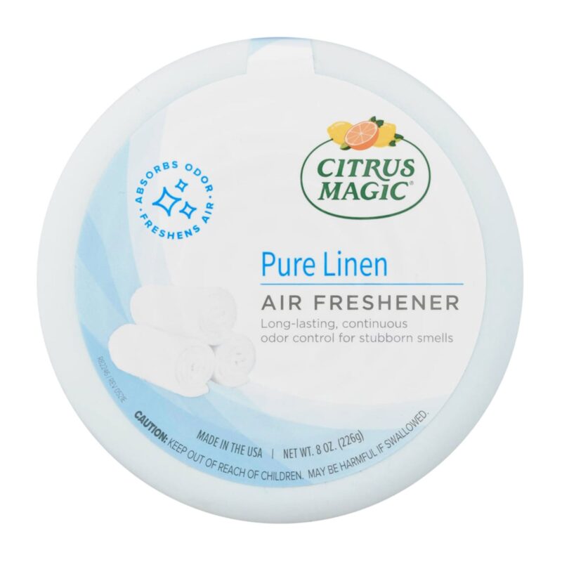 Citrus Magic Solid Air Freshener, Pure Linen, 8 oz (226 g) - Image 5