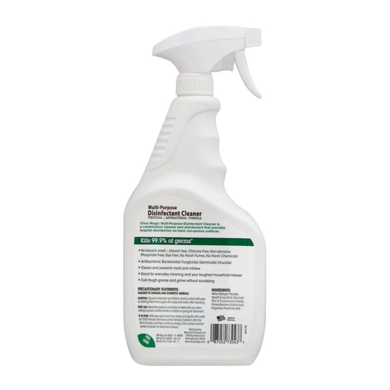 Citrus Magic Multi-Purpose Disinfectant Cleaner, Citrus, 32-Fluid Ounce - Image 2