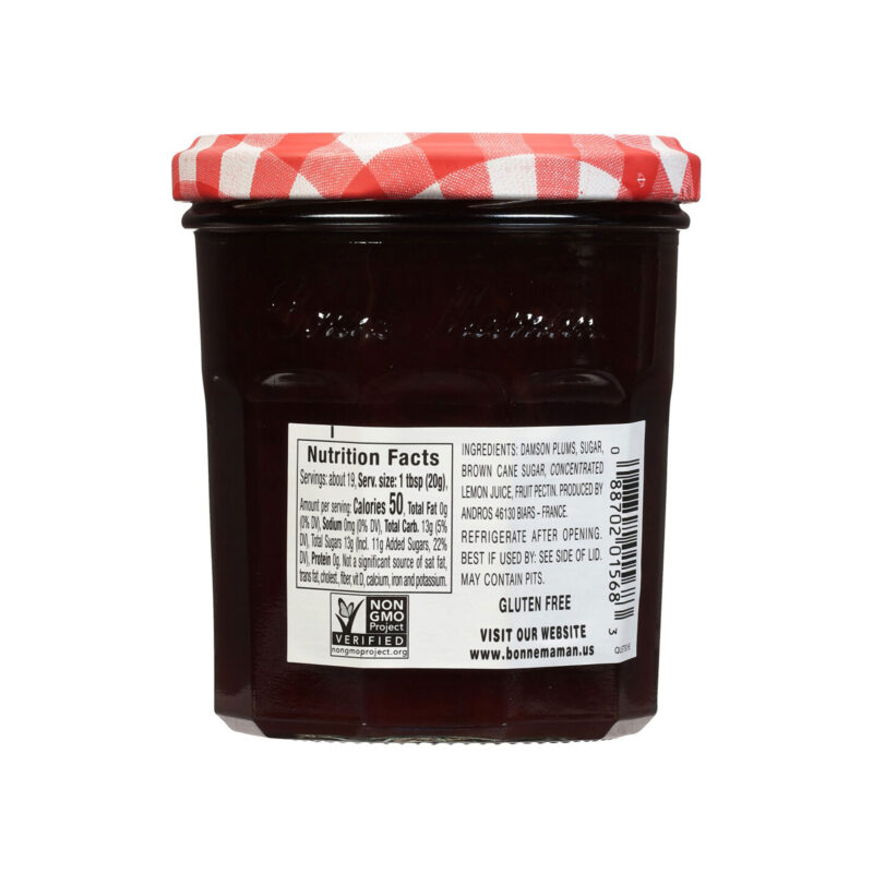 Bonne Maman Plum Preserves, 13 Oz - Image 2