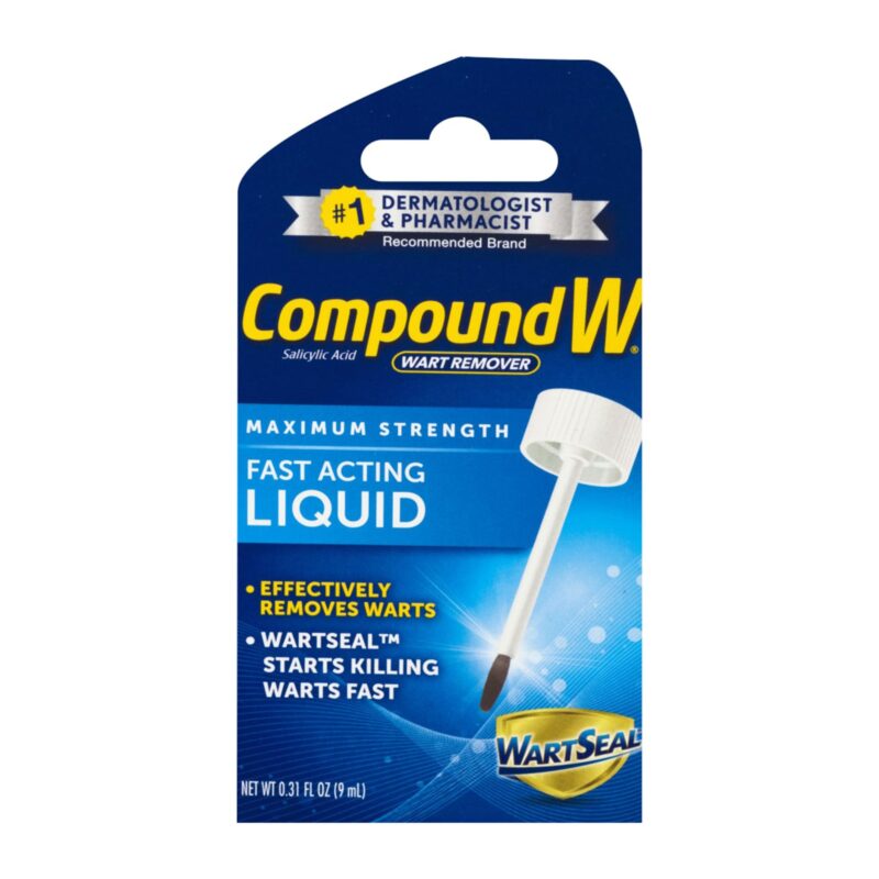 Compound W Wart Remover, Maximum Strength, Fast-Acting Liquid, 0.31 fl oz (9 ml) - Image 3