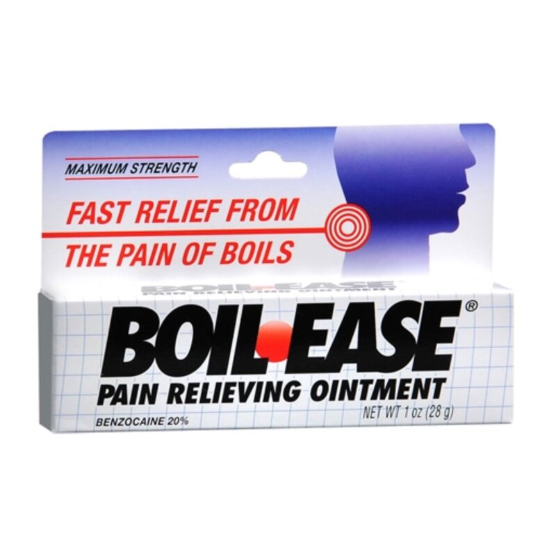 Boil-Ease Pain Relieving Ointment, Maximum Strength, 1 oz (28 g) - Image 3