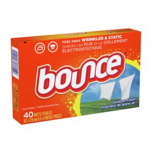 Bounce Dryer Sheets, Outdoor Fresh, 40 sheets