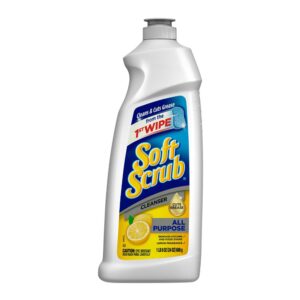 Soft Scrub Cleanser, All Purpose, Lemon Fragrance, 24 oz (1 lb 8 oz) 680 g