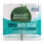 Seventh Generation Bath Tissue, Extra Soft & Strong, 2-Ply, 4 rolls