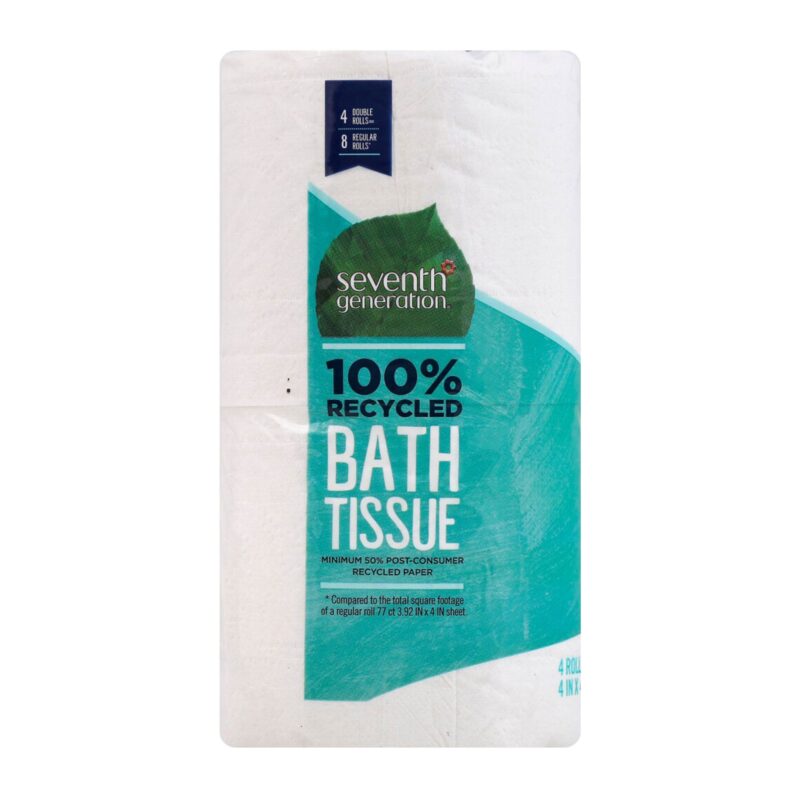 Seventh Generation Bath Tissue, Extra Soft & Strong, 2-Ply, 4 rolls - Image 3