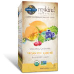 Garden of Life Vegan D3, Raspberry Lemon, Vegan Chewable Tablets, 30 tablets